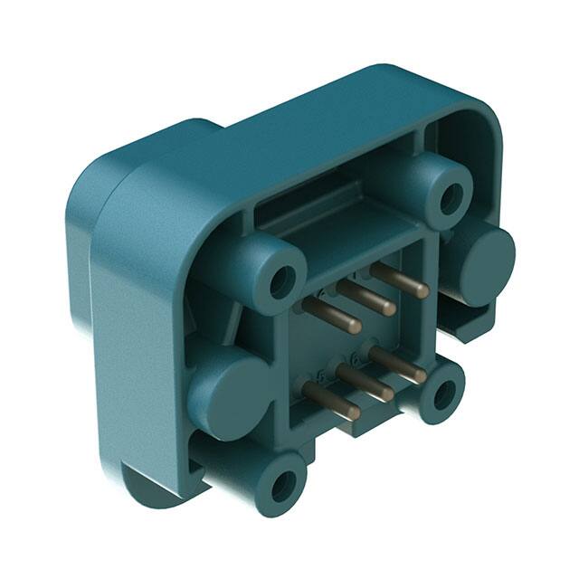 AT15-6P2-BM03BLU Amphenol Sine Systems Corp  Embases à broches mâles